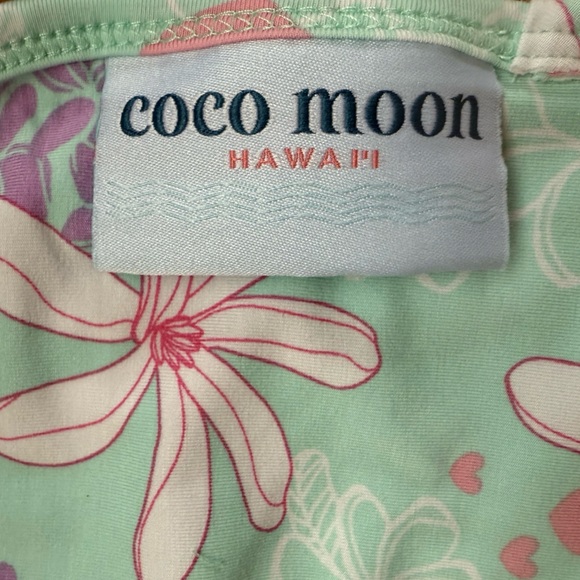 NWT Coco Moon tiare print baby blanket and mermaid newborn headband - Picture 3 of 7